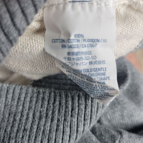 Men's Old Navy Button-up w/ Free Layering Sweater, Size Mediums - Picture 3 of 6